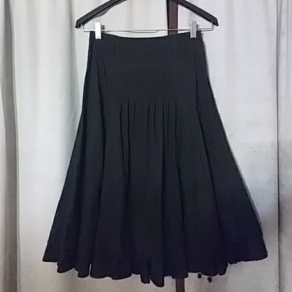 HI WAIST A LINE SKIRT